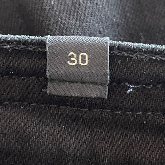 Citizens of humanity black Kelly low rise boot cut leg flare boho jean size 30 - Picture 8 of 11